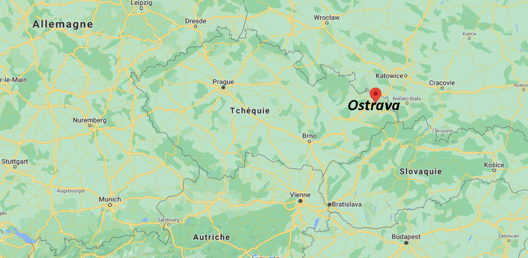 Où se situe Ostrava
