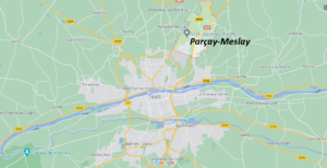 Où se situe Parçay-Meslay (Code postal 37210)