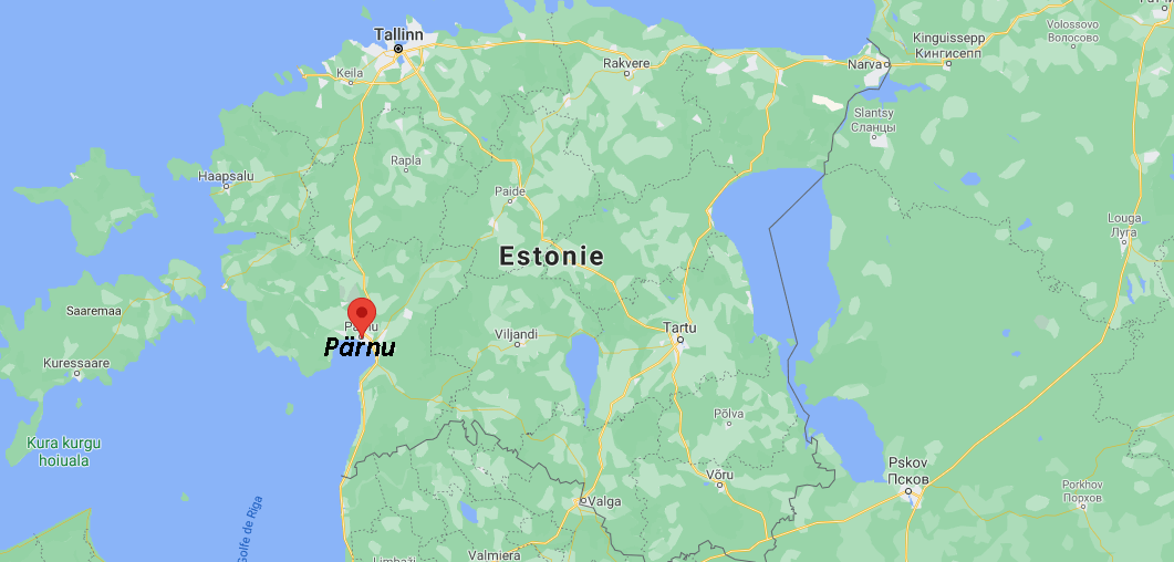 Où se situe Pärnu