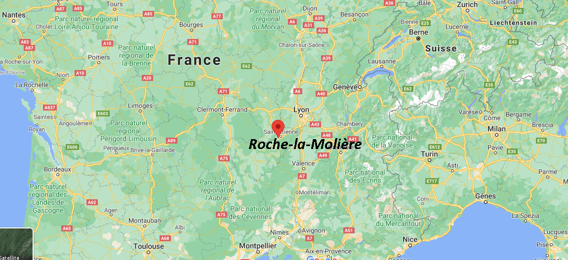 Où se situe Roche-la-Molière (42230)