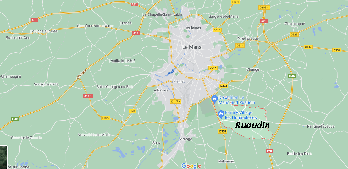 Où se situe Ruaudin (72230)
