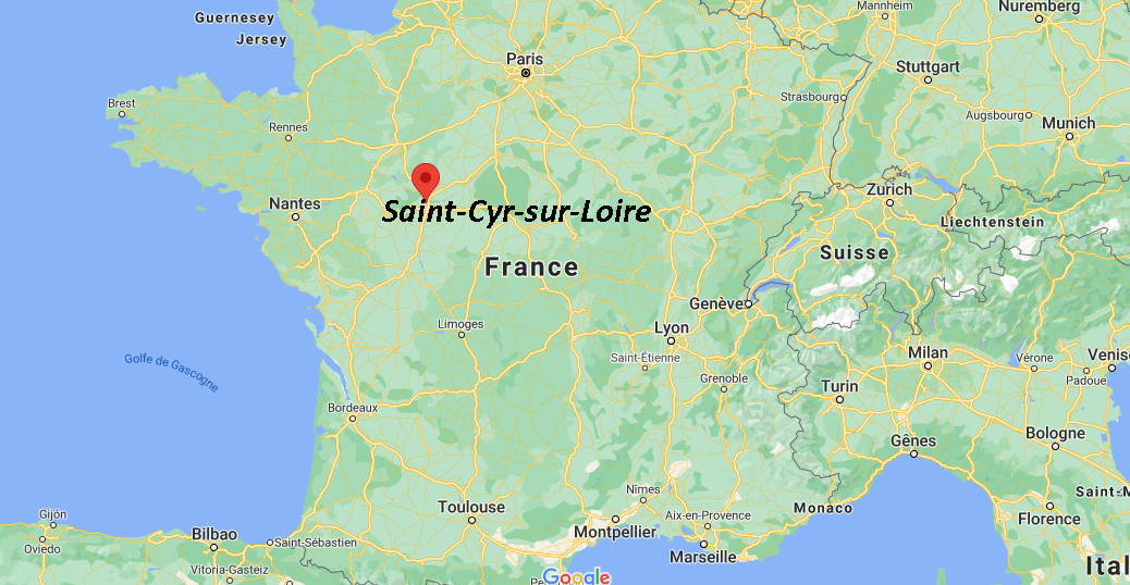 Où se situe Saint-Cyr-sur-Loire (Code postal 37540)