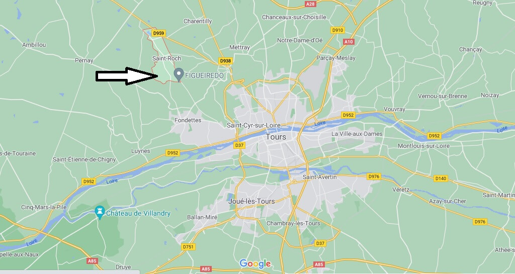 Où se situe Saint-Roch (Code postal 37390)
