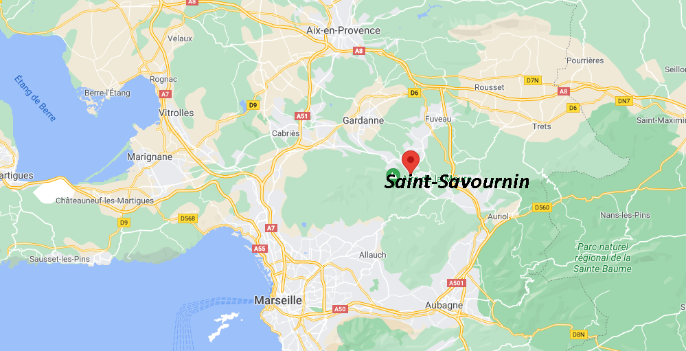 Où se situe Saint-Savournin (Code postal 13119)