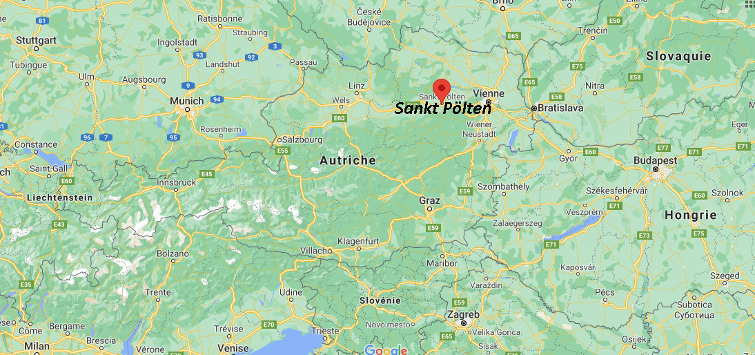 Où se situe Sankt Pölten