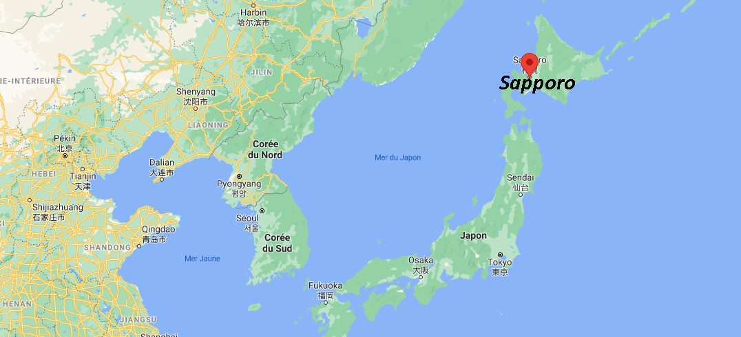 Où se situe Sapporo