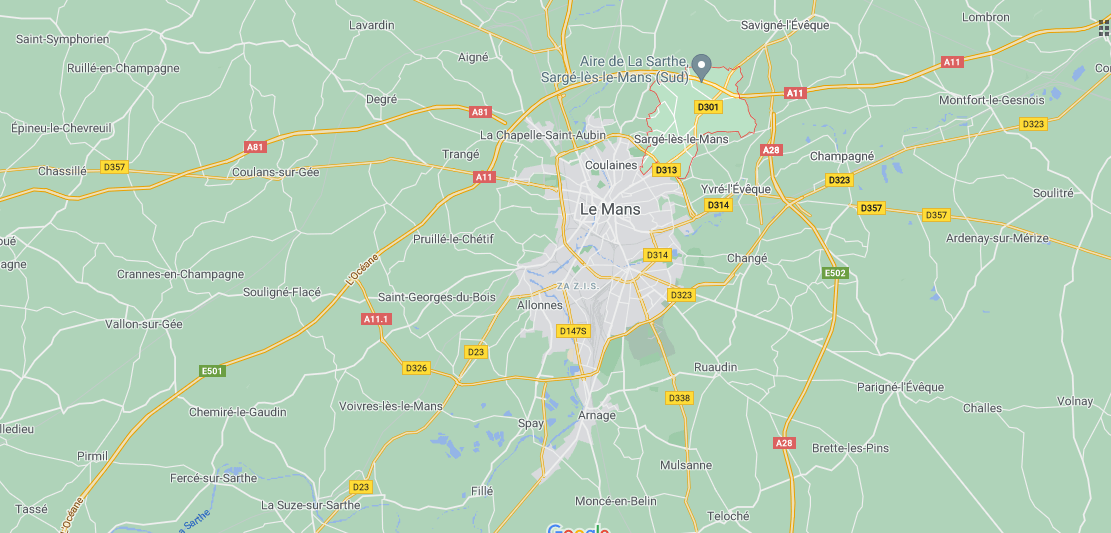 Où se situe Sargé-lès-le-Mans (72190)