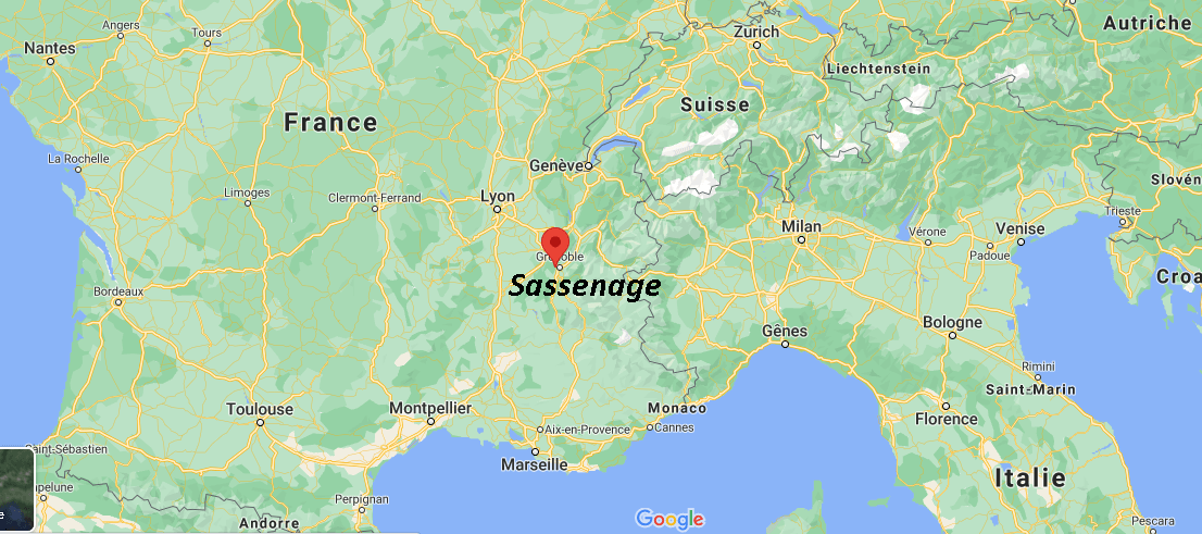 Où se situe Sassenage (38360)