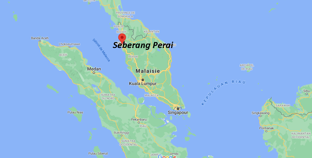 Où se situe Seberang Perai