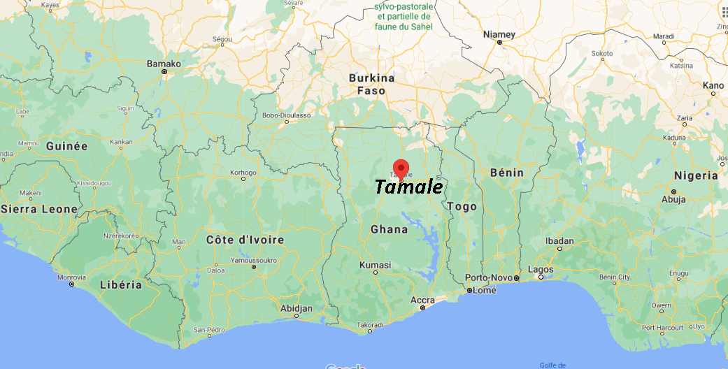 Où se situe Tamale