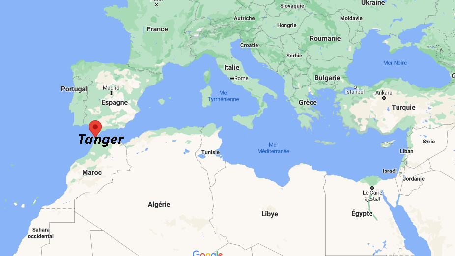 Où se situe Tanger