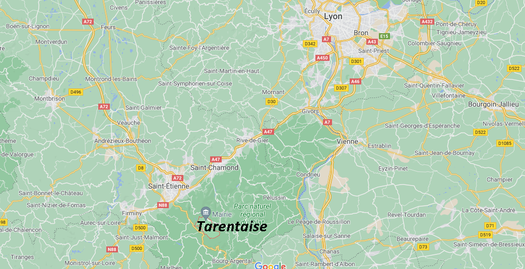 Où se situe Tarentaise (42660)