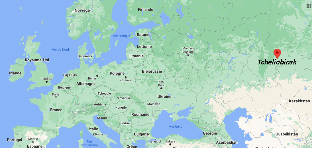 Où se situe Tcheliabinsk
