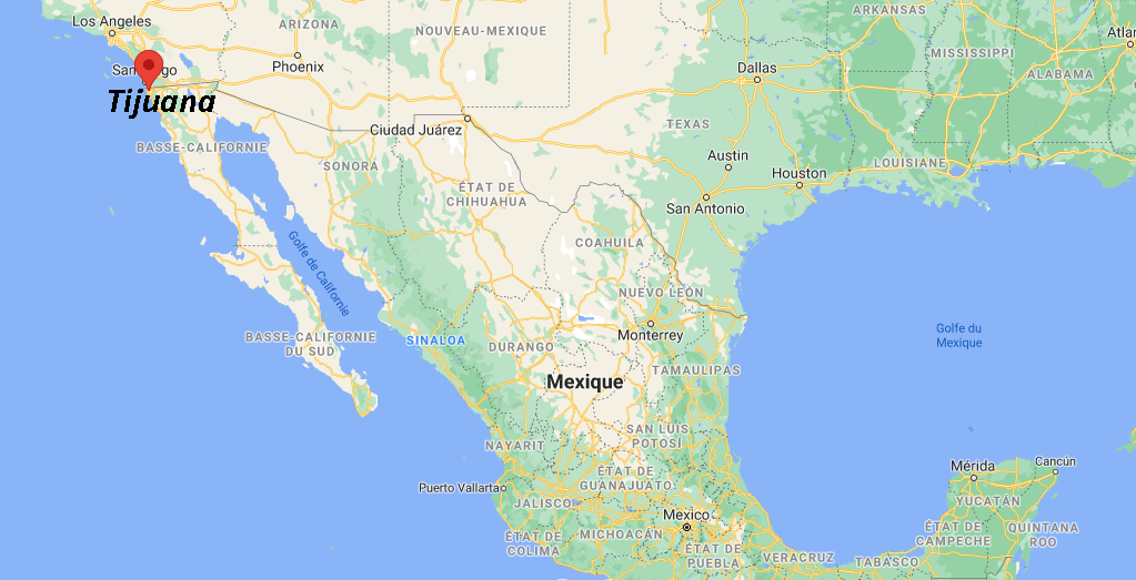 Où se situe Tijuana