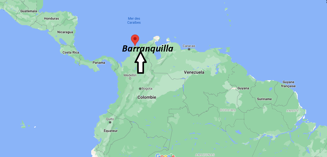 Où se trouve Barranquilla