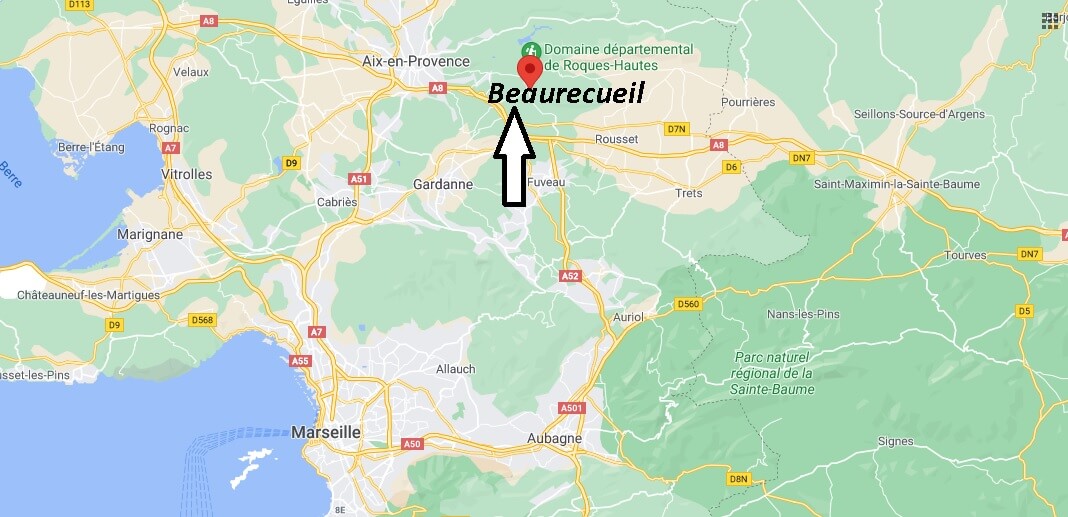 Où se trouve Beaurecueil