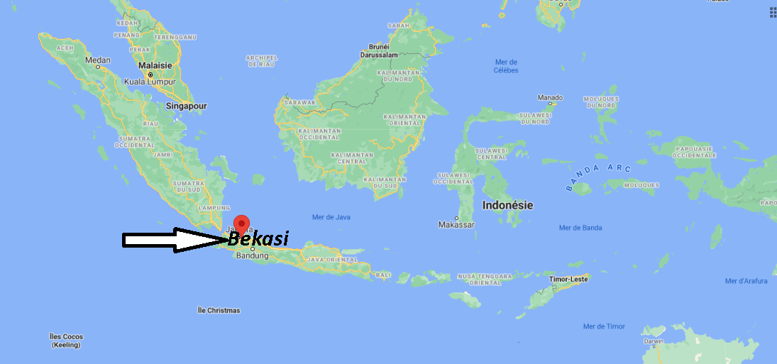 Où se trouve Bekasi