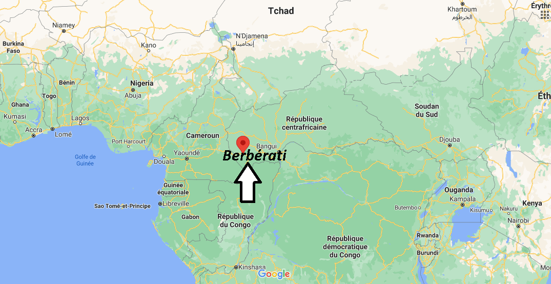Où se trouve Berbérati
