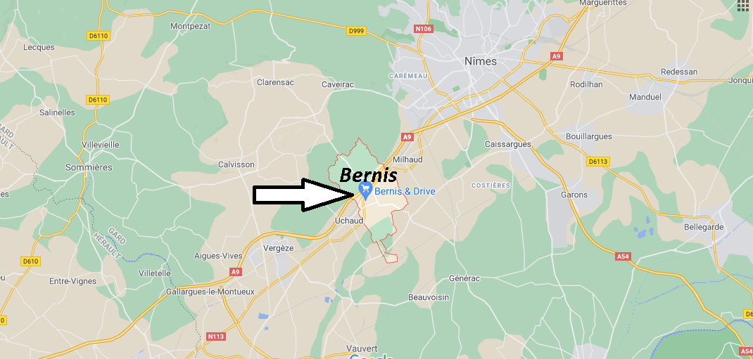 Où se trouve Bernis