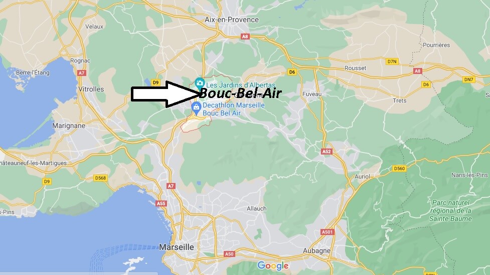 Où se trouve Bouc-Bel-Air