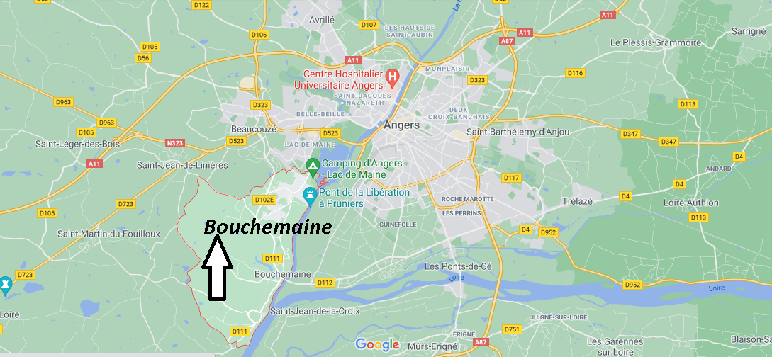 Où se trouve Bouchemaine