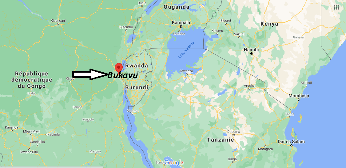Où se trouve Bukavu