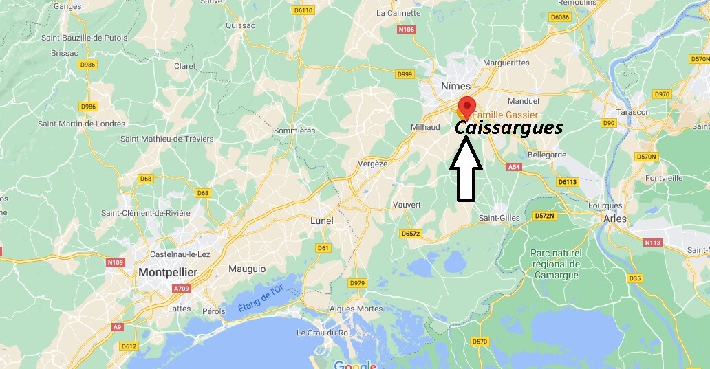 Où se trouve Caissargues
