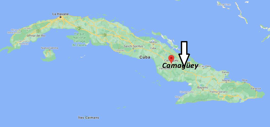 Où se trouve Camagüey