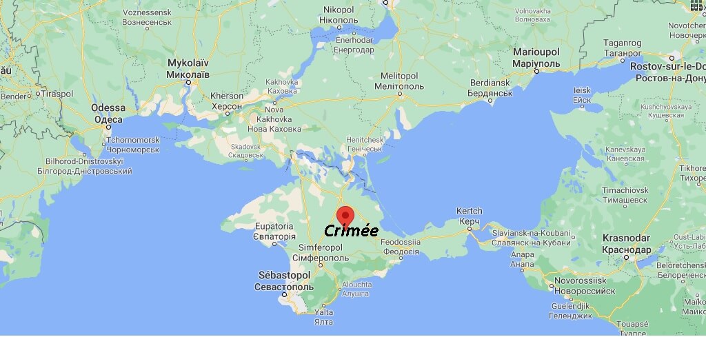 Où se trouve Crimée