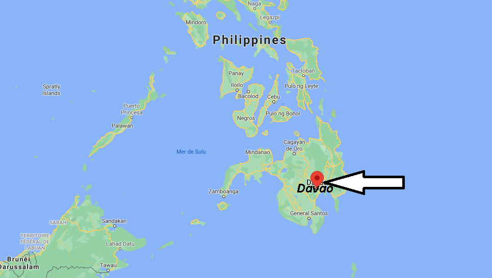 Où se trouve Davao