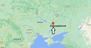 Où se trouve Dnipropetrovsk