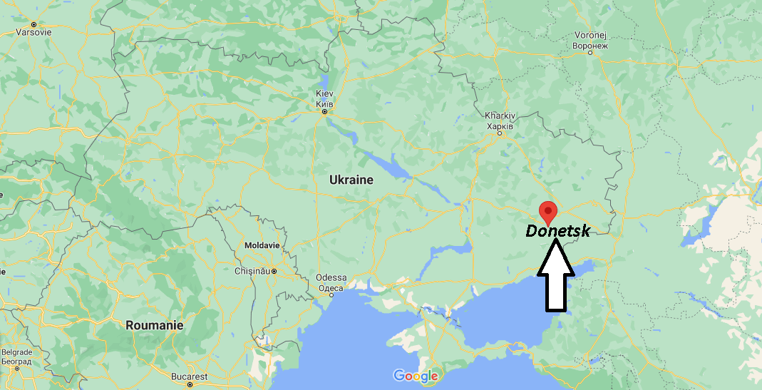 Où se trouve Donetsk