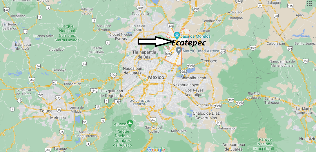 Où se trouve Ecatepec
