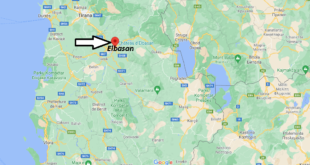 Où se trouve Elbasan
