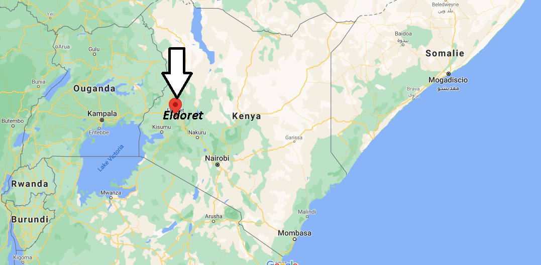 Où se trouve Eldoret