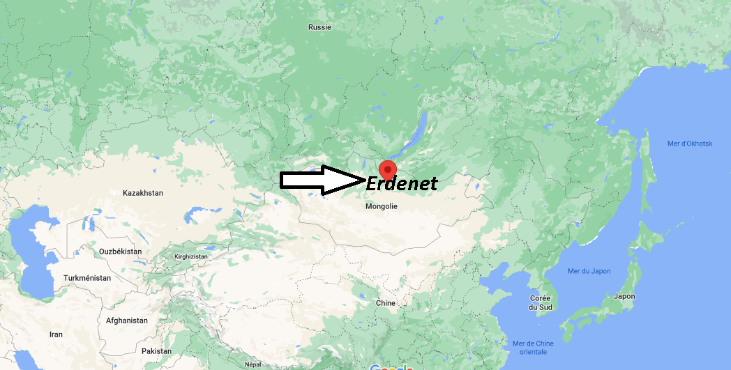 Où se trouve Erdenet