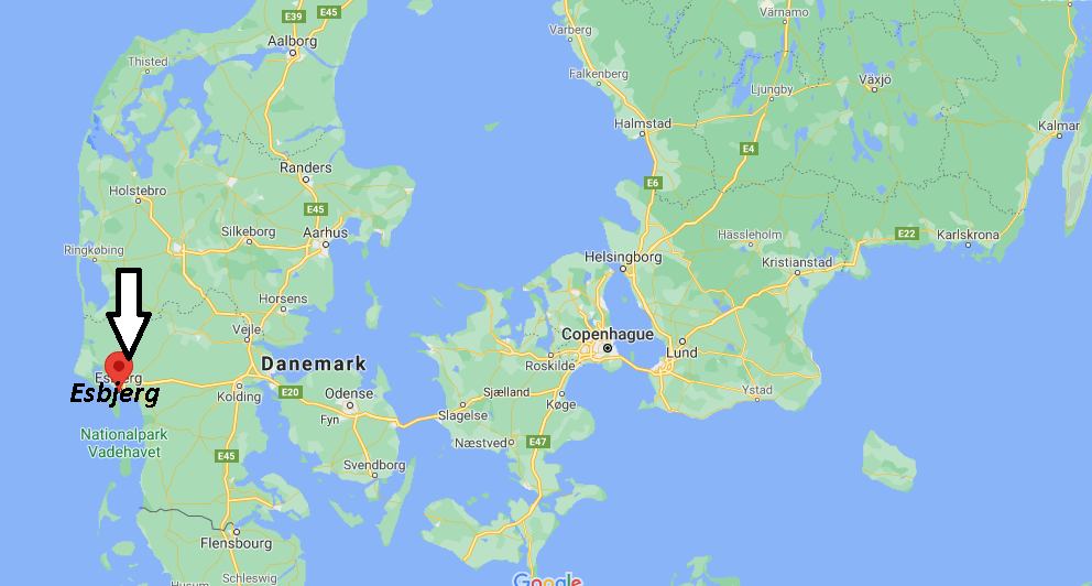 Où se trouve Esbjerg