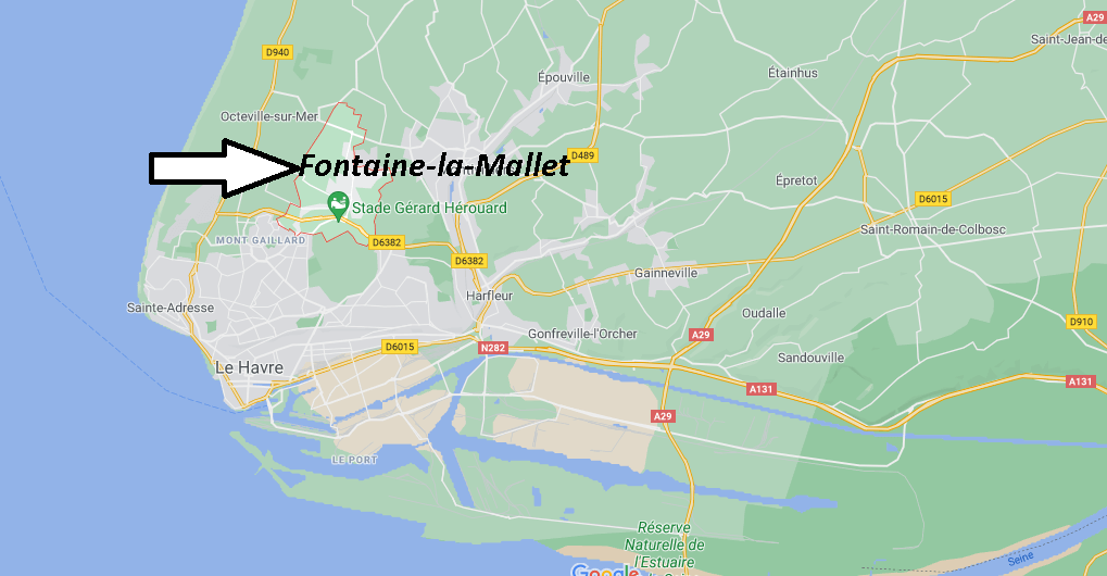 Où se trouve Fontaine-la-Mallet