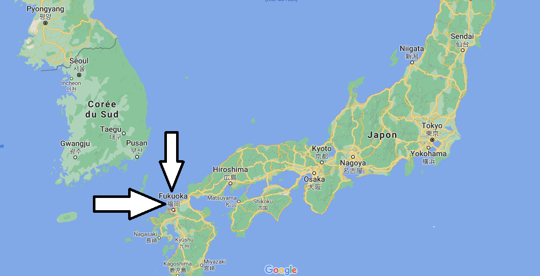 Où se trouve Fukuoka