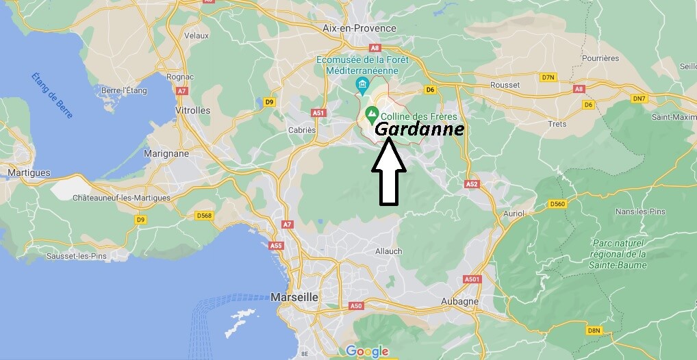 Où se trouve Gardanne