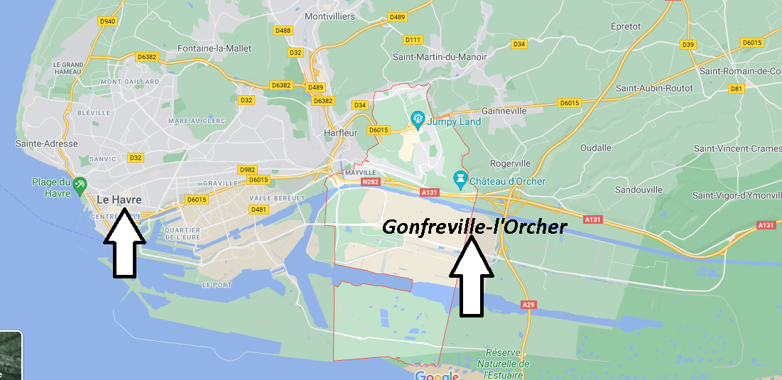 Où se trouve Gonfreville-l-Orcher