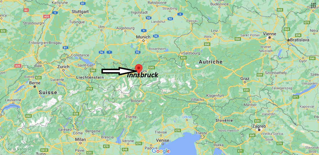 Où se trouve Innsbruck