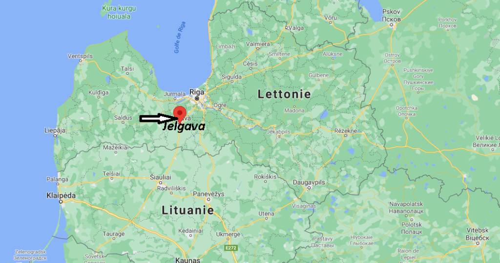 Où se trouve Jelgava