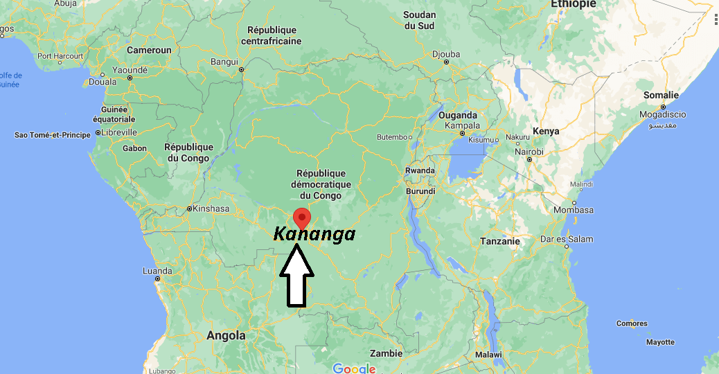 Où se trouve Kananga