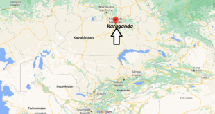 Où se trouve Karaganda