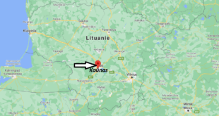 Où se trouve Kaunas