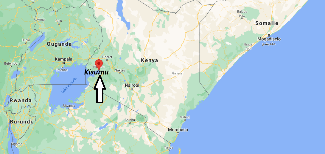 Où se trouve Kisumu