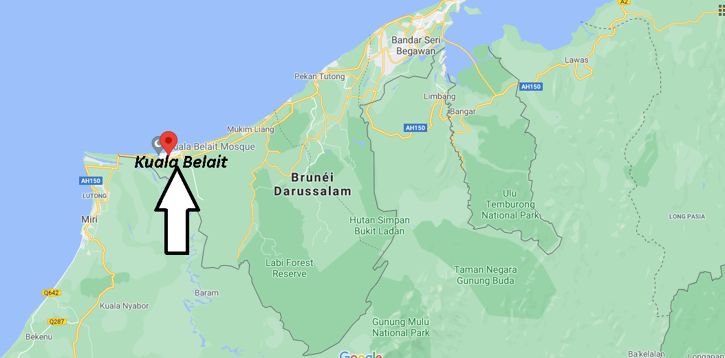 Où se trouve Kuala Belait
