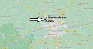 Où se trouve La Membrolle-sur-Choisille