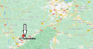 Où se trouve La Talaudière